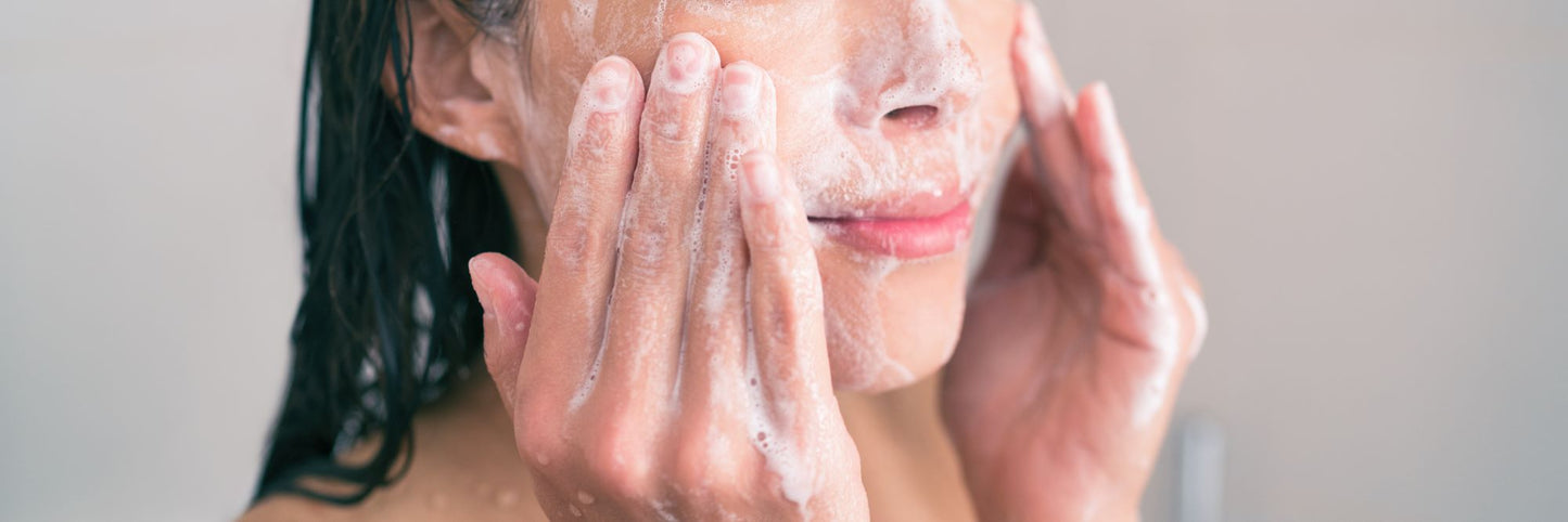 Triple Acid Exfoliating Face Cleanser with Shea Butter and Vitamin E