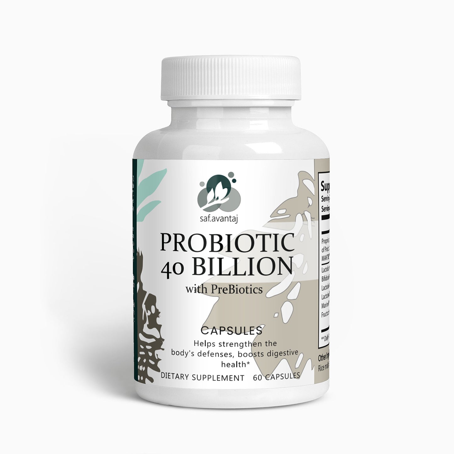 Probiotic 40 Billion with Prebiotics